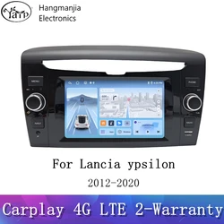 hangmanjia  Android 13 For lancia ypsilon  2012 2013 2015 2020 GPS Navigation Car Autoradio Auto Radio WIFI Carplay Multimedia