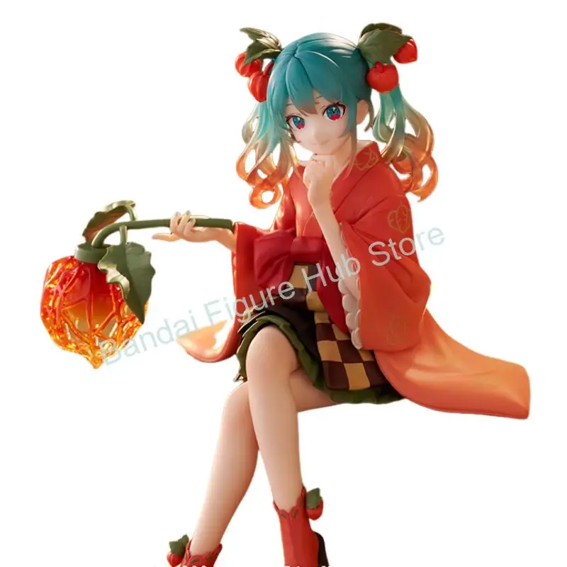 In Stock FuRyu Noodle Stopper Hatsune Miku Flower Fairy -Physalis Ver.- PVC 15CM Anime Action Figures Model Collection Toy view 5
