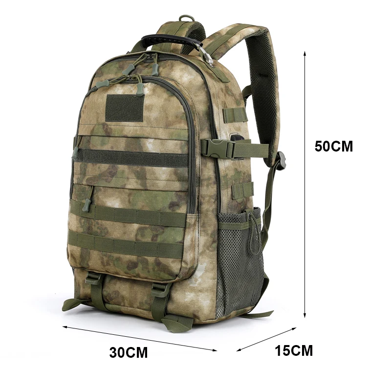 Toposhine 25L حقيبة ظهر مموهة للرجال للسفر سعة كبيرة حقائب الظهر للرجال مقاوم للماء الرياضة في الهواء الطلق حقائب متعددة الوظائف 2026 #2