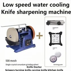 HETUS low Speed Water-Cooled Knife Sharpener Small Electric Bench Knife Sharpener For Household Use 087