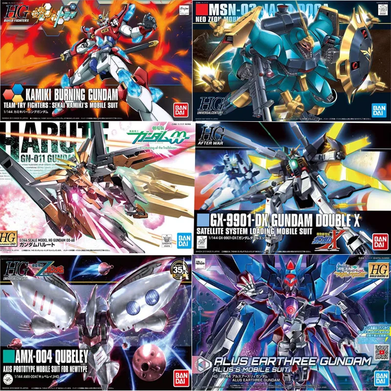 Bandai HG series Wing Seraphim GUEL S DILANZA WING ZERO yars Chad Doga  Harute Star Burning AMX-004 Other Gundam Action figures