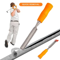 Golf Grip Tape Remover Tool No Tape Residue Golf Club Grip Repair Kit Rapid Removal for Regripping Graphite and Steel Shafts