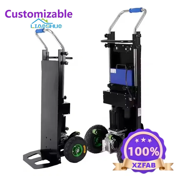 Factory Direct 2026 Stair Climber Motor Trolley Crawler for Steel 400 Kg Stairs Hand Cart Small Electric Machine to Climb Climbi