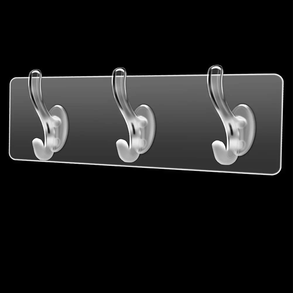 Multi-purpose Hook Waterproof Hook Home Decor Smooth Surfaces Compact Size Easy Installation Seamless Blend With Decor