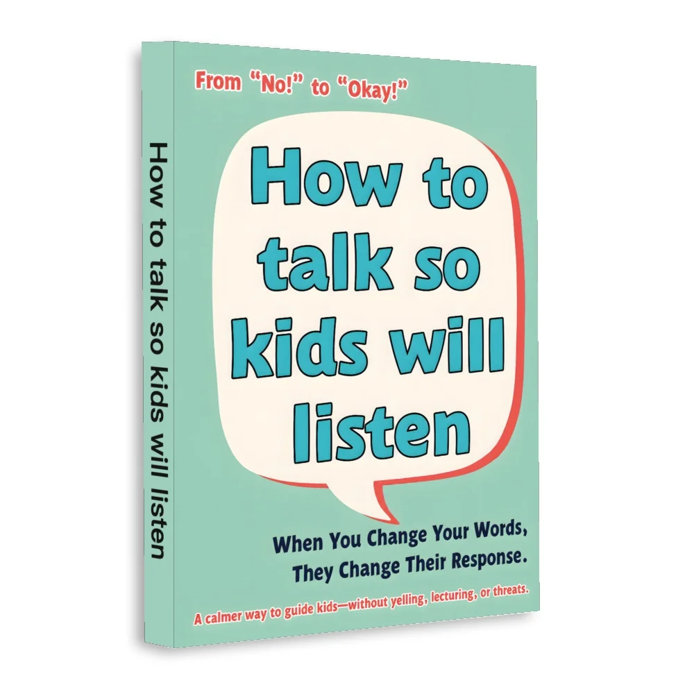 How to Talk So Kids Will Listen: Positive Parenting Book, Gentle Discipline, Better Communication,Calm Parenting, Child Behavior