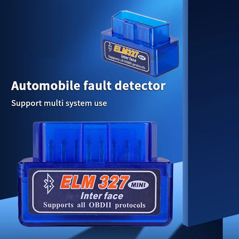 أداة تشخيص السيارة Super Mini Elm327 Bluetooth5.1 V2.1 Obd 2 قارئ الرمز الذكي الماسح الضوئي ELM327 ODB2 أداة الماسح الضوئي لنظام أندرويد