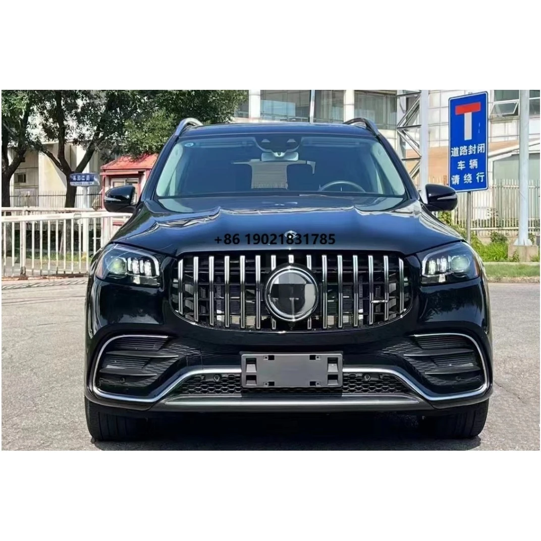 Auto Body System for GLS X167 2020-2022 to GLS63 Front Rear Bumper with Grille ,rear Diffuser Exhaust Pipe