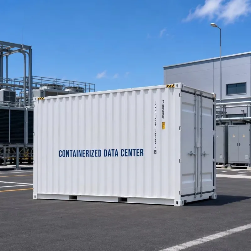 Prefabricated 20ft All-in-one Container Data Center with Immersion Cooling - Scalable HPC Infrastructure Manufactur Customized