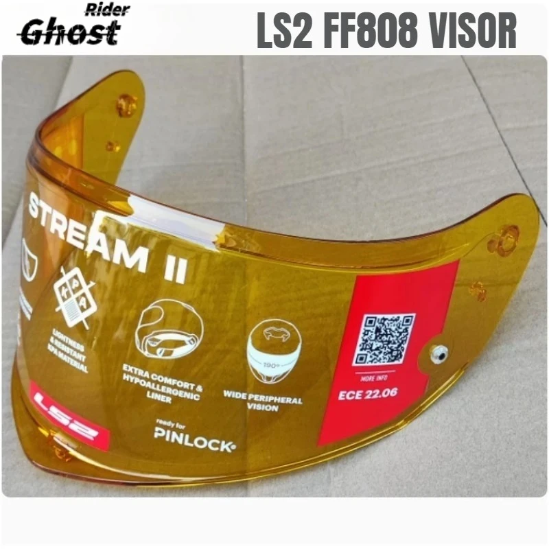 

For LS2 Motorcycle Half Helmet FF808 Original Lens Black Lens Color Visors LS2 AIRFLOW II Helmet Accessories