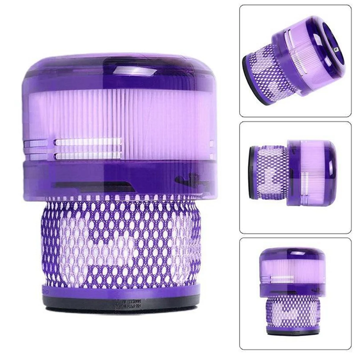 EQAZ-2PCS Filtro Hepa para Dyson SV21 Mini Substituição Ciclone Absolute Animal Aspirador de pó sem fio