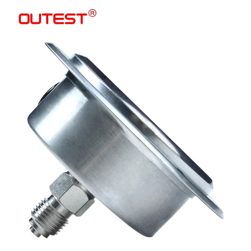 OUTSET YN60ZT Manometro idraulico antivibrante per aria, olio, acqua, assiale 0-60Mpa, filettatura in acciaio inossidabile G1/4