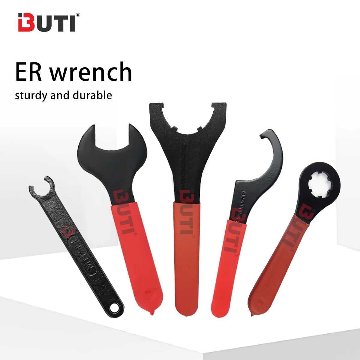 

CNC Elastic Cylinder Clamp Wrench ER11/16/20A Type ER25 32 40UM Type Milling Machine Handle Special ER Wrench Sturdy and Durable