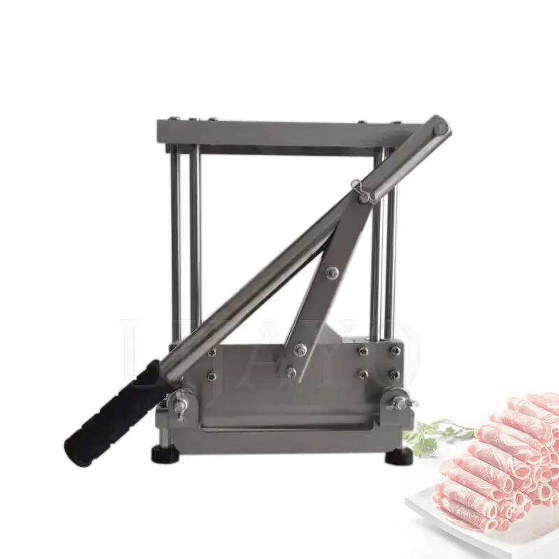 Kitchen Gadgets Household Manual Lamb Slicer Frozen Meat Cutting Machine Beef Herb Mutton Rolls Cutter Meat Slicer