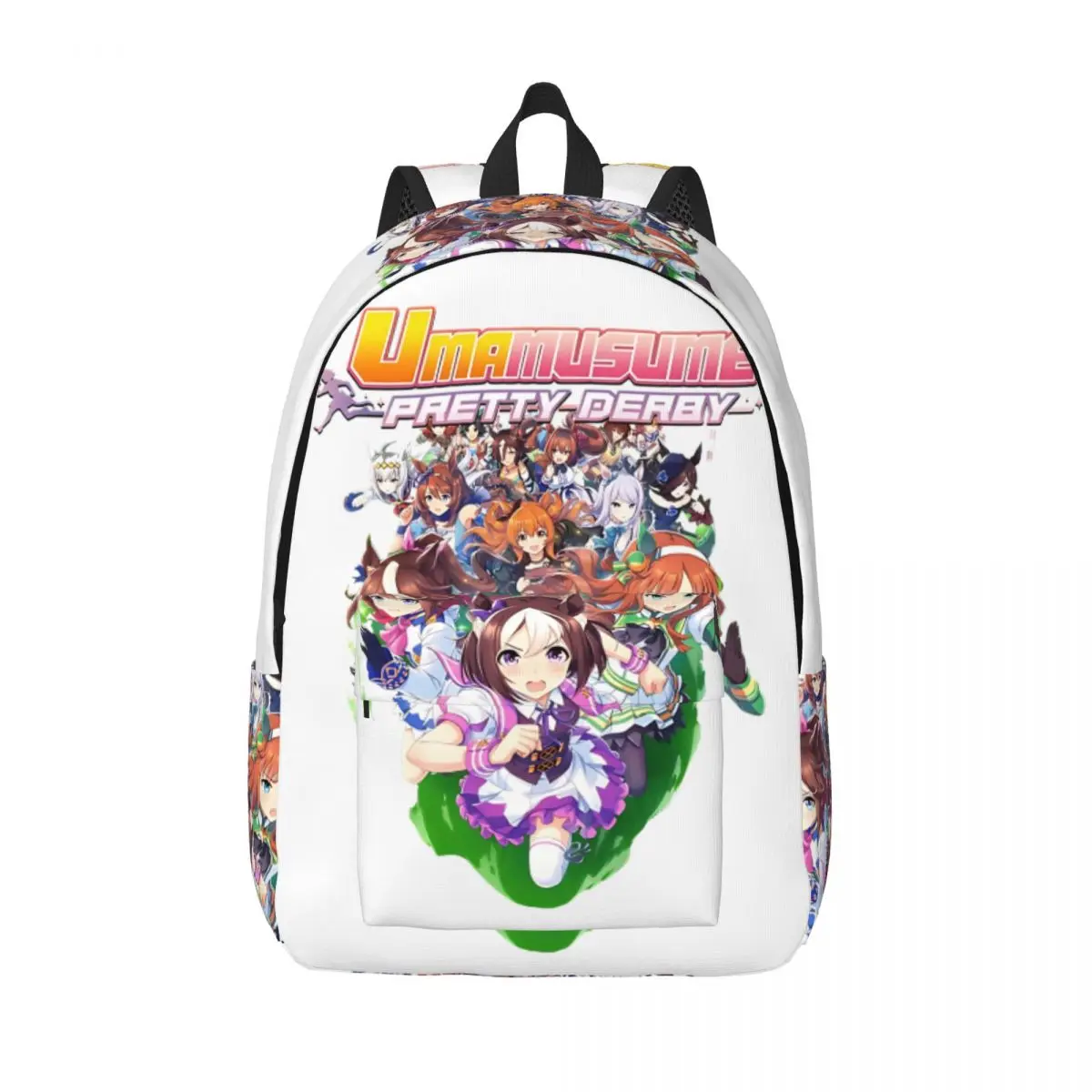 

Рюкзак Uma Musume Pretty Derby Horsegirl для мальчиков и девочек, детский школьный рюкзак, холщовый рюкзак, сумка для дошкольников и детского сада