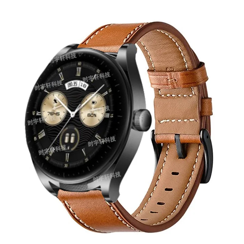 For Huawei WATCH Buds Smart Watch Strap Leather 22mm Sport Bracelet For Huawei Watch 3 Pro/GT 3 46mm/GT 2 Pro/2E Accessories