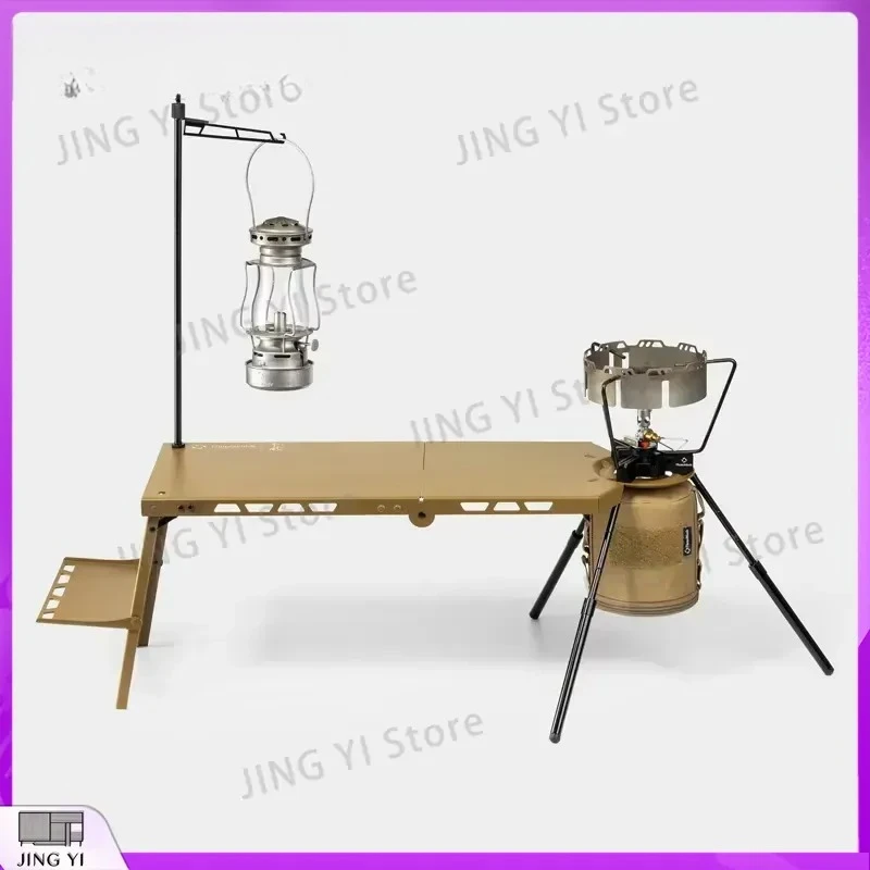 Folding Camping Table Lightweight Portable Outdoor Picnic Hiking Stove Table Ultra Light Solo Camp Table for