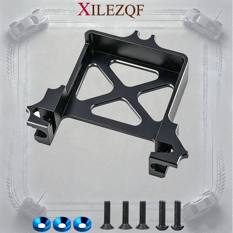 Aluminum Servo Mount for Standard 25T Servo Upgrade Parts Fit Traxxas X‑Maxx XRT 1/8 Maxx RC Monster Truck