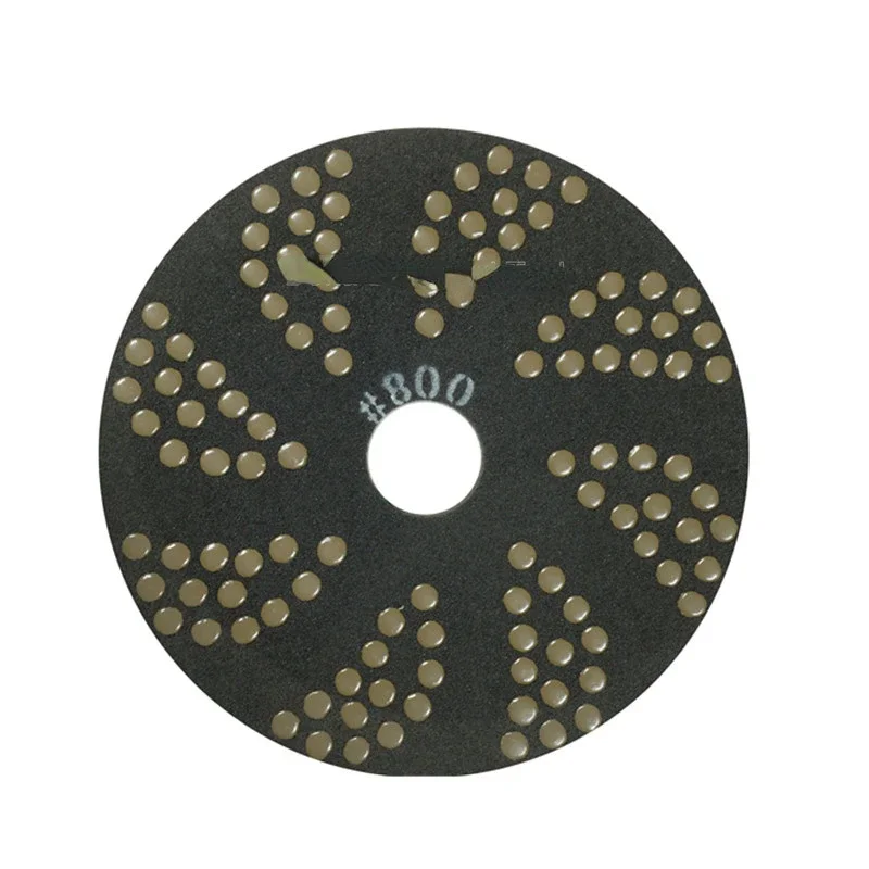 High Speed 27 inch spiral sponge Surface Processing Fiber hog hair Pad diamond burnished polishing pad