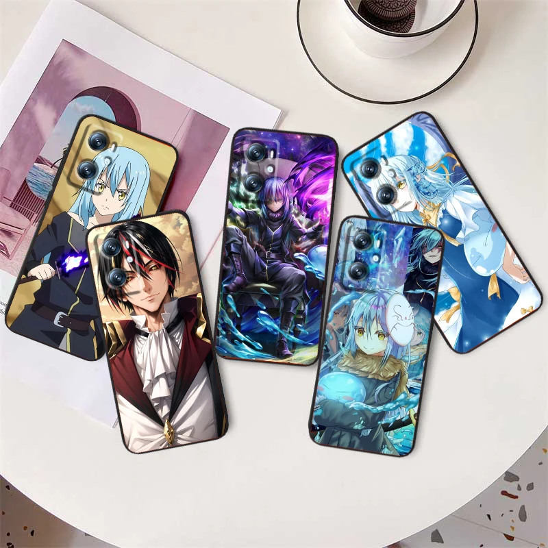 

That Time I Got Reincarnated As A Slime Cool For OPPO Find X6 X5 X3 A54S A5 A94 A16 A53S A57 A74 A72 A98 A78 A96 A9 5G Black