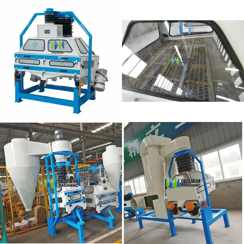 SFW Certificate Wheat Seeds Destoner Sesame Grain Grading Wheat Cleaning Machine