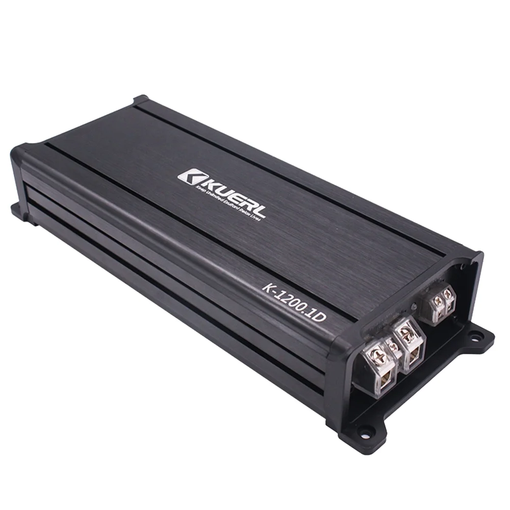 2025 top New Design Small Class D Digital Car Amplifier Full Range 1200 Watt Big Power 12V Mono Car Amplifier