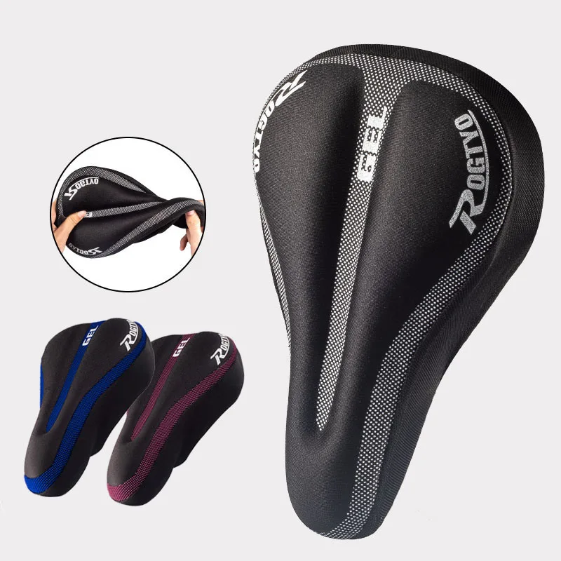 Bicycle Saddle Cover Silicone Seat Cushion Comfortable and Breathable Mountain Bike Cycling Accessories