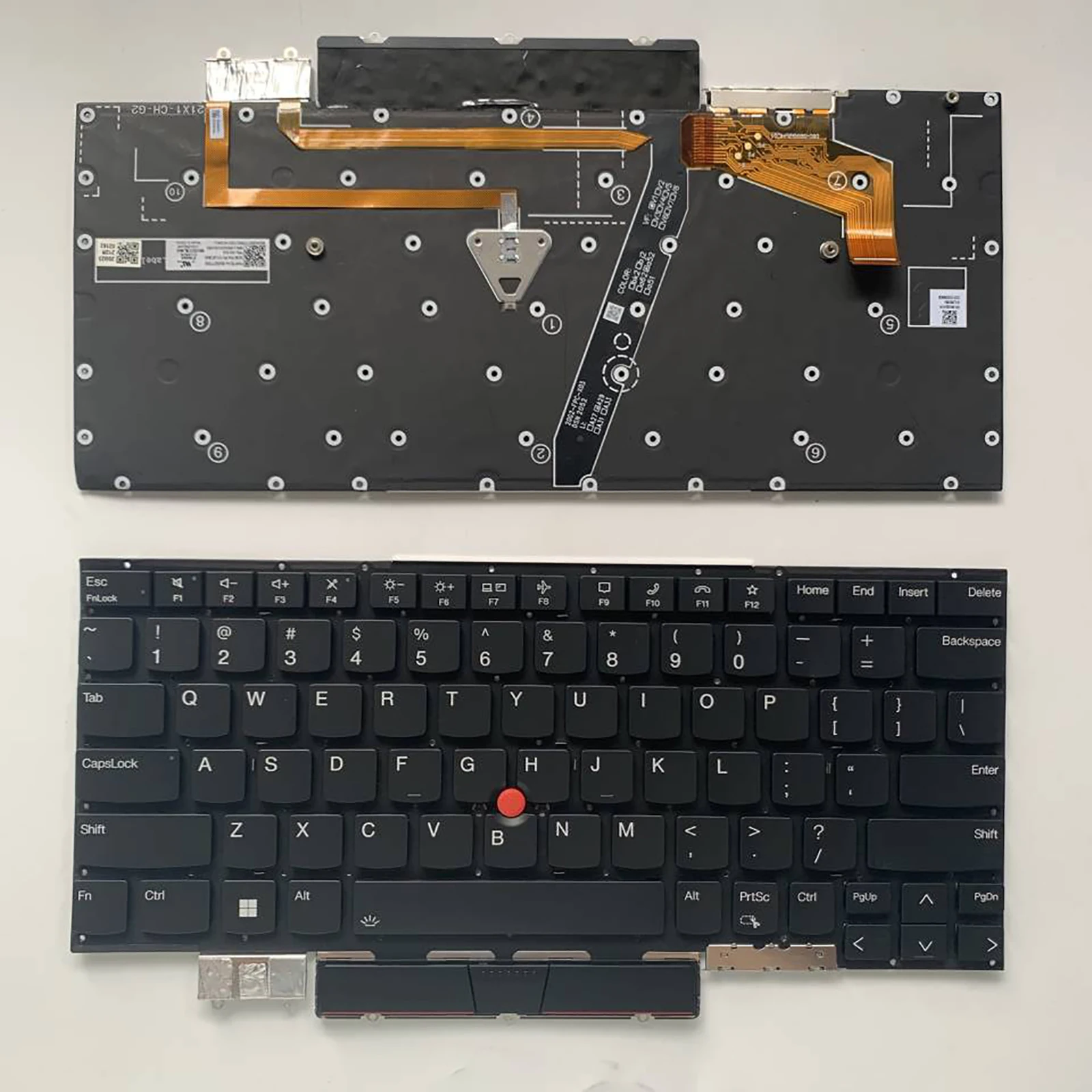 for Lenovo TP00129A 20XW 20XX X1 ThinkPad X1C carbon 9th Gen9 2021 SN20Z77386 laptop keyboard US layout