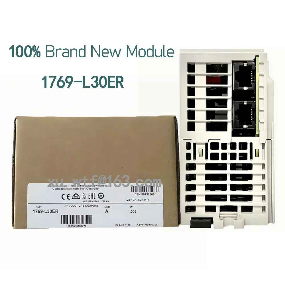 100% Brand New Boxed PLC Controller 1769-L30ER In Stock In Warehouse For Fast Delivery