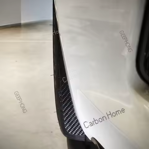 2PC For Honda Civic Type R FL5 2023-2025 Dry Carbon Rear Splash Guards Arch Guards Mud Flaps - Rock Chip Protectors - JDM