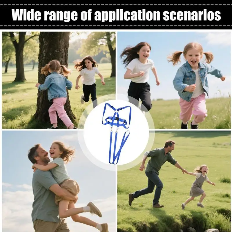 Harnais de cheval pour enfants, plomb de cheval réglable pour enfants, équipement de jeu d'équitation résistant à l'usure, outil de jeu de rôle pour la famille et les amis