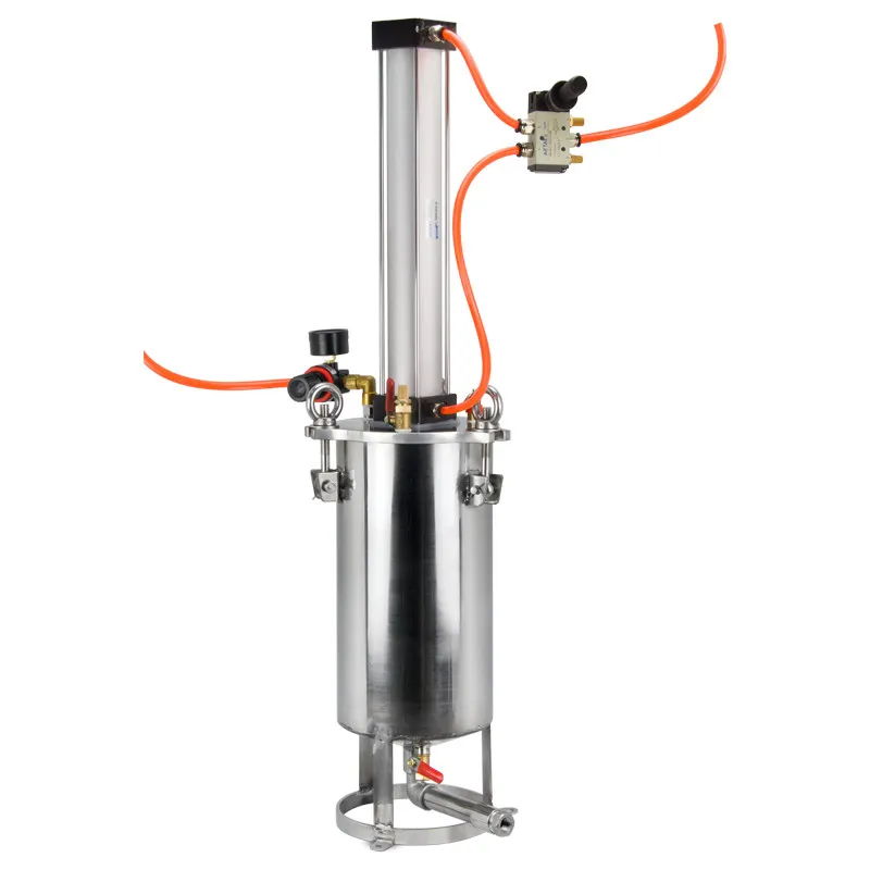 Stainless Steel Cylinder Piston Pressure Barrel, Piston Pressure Barrel, Glue Pressure Barrel, Butter Barrel