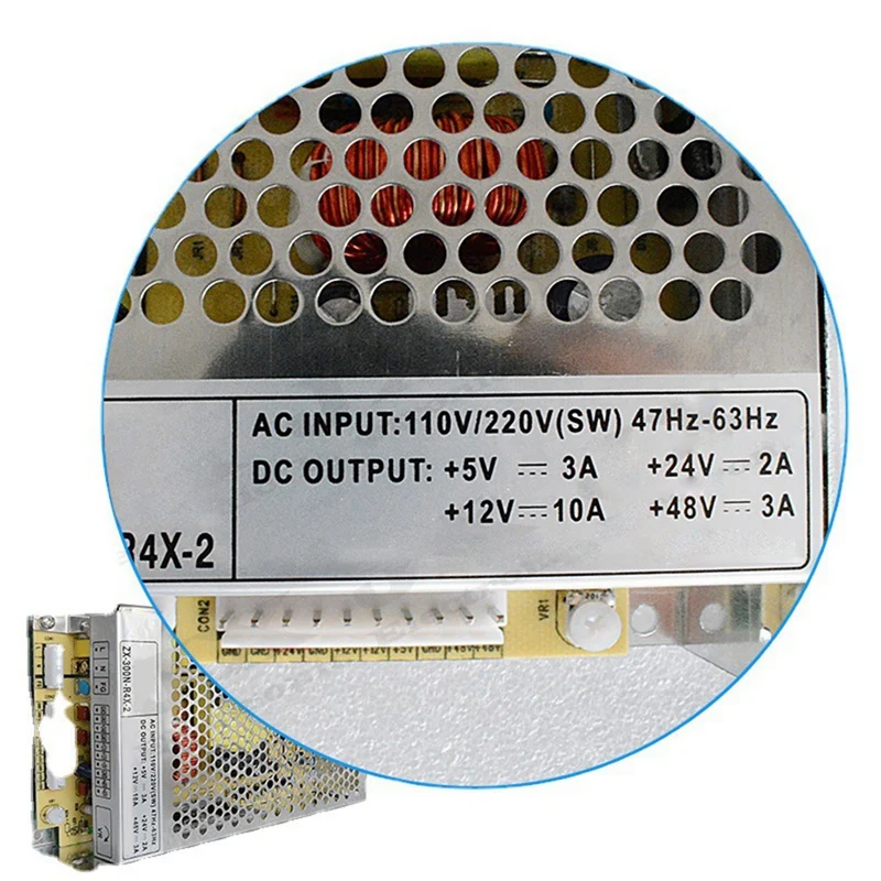 لعبة آلة 110 فولت/220 فولت ممر صندوق الطاقة لعبة دمية آلة امدادات الطاقة ZX-300N-R4X-2 لخزانة ألعاب الأركيد