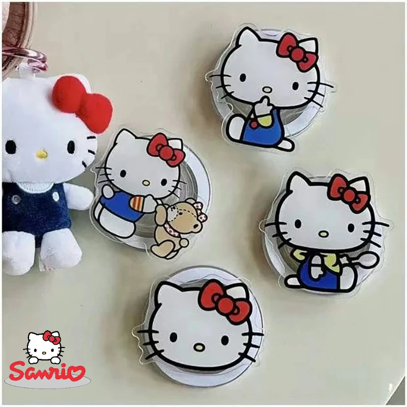 

Магнитный держатель для телефона Sanrio Hello Kitty для Magsafe, магнитная подставка Griptok для iPhone, подарок для девочек
