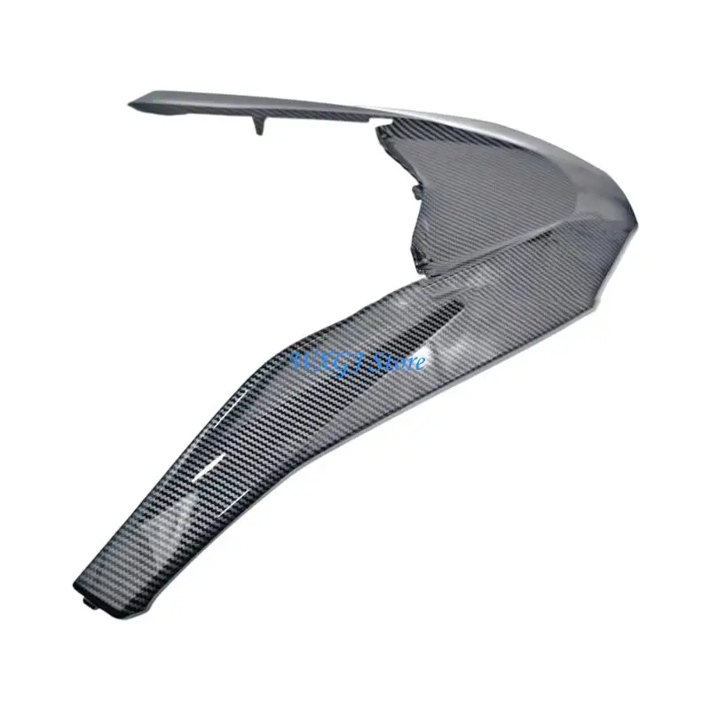 

37JE Motorcycle Side Fairing for PCX160 2021-2022 Front Fairing Extension Guard Carbon Fiber Texture Protective Cover