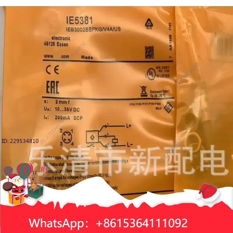 1pc High Quality Durable Induction Sensor for IE5381 IE5382 IE5390 IE5391 IE5392 IE5394 1 Compatible For Model，practical use