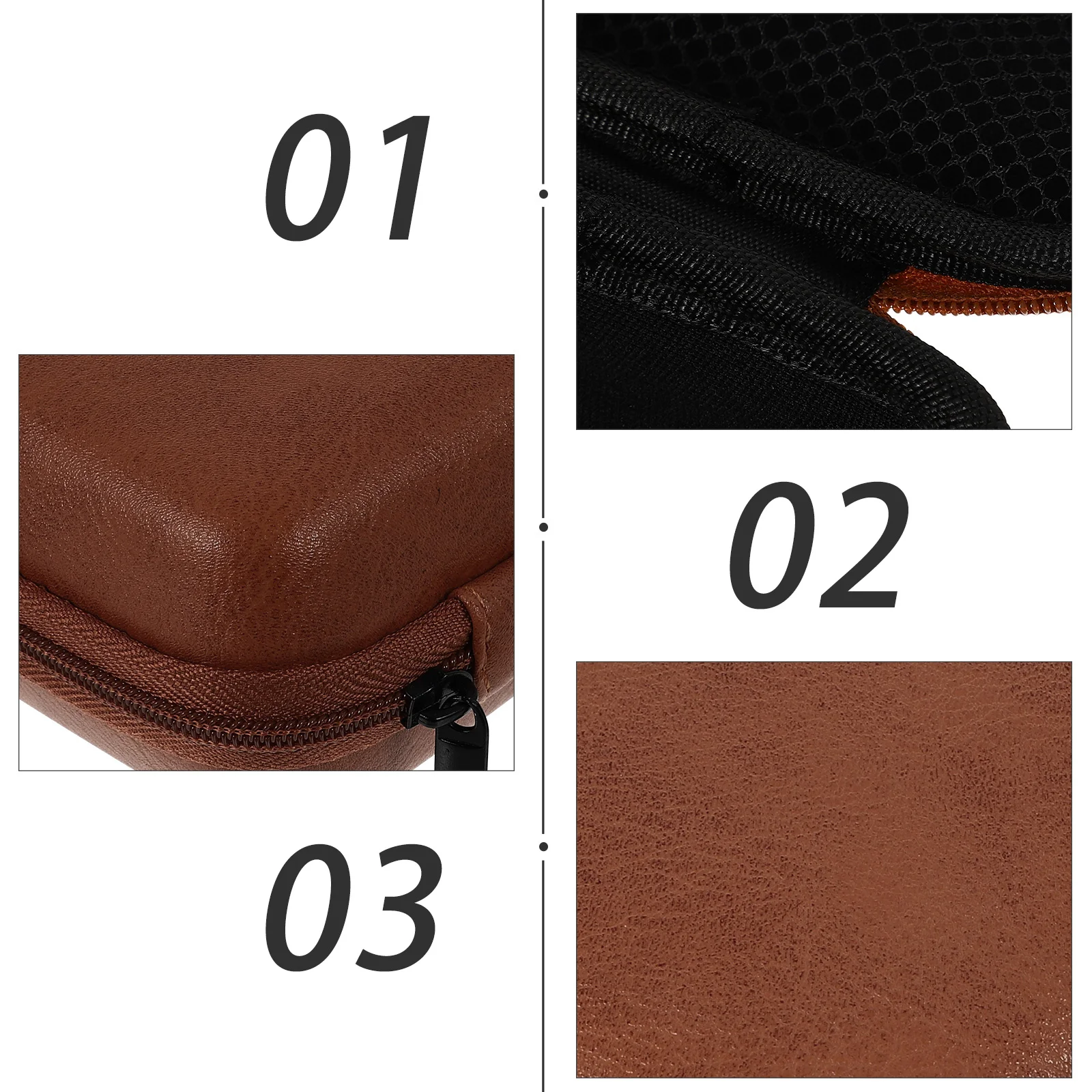 

1Pcs Portable Earphone Pouches Compact Cable Organizer Bag for USB Cables Headphones Travel Storage Multipurpose Pouch