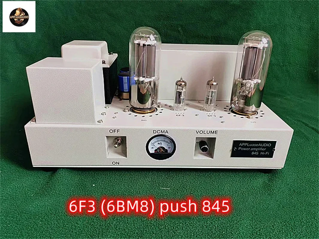 

latest upgrade 20W*2 Western Electric Master 6F3(6BM8)+845 single-ended tube amplifier combined with power amplifier