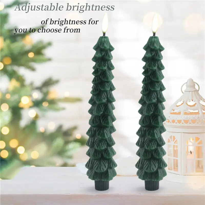 AS94-8X محاكاة شمعة مصباح البارافين الديكور مع مصباح النمذجة جو التحكم عن بعد #2