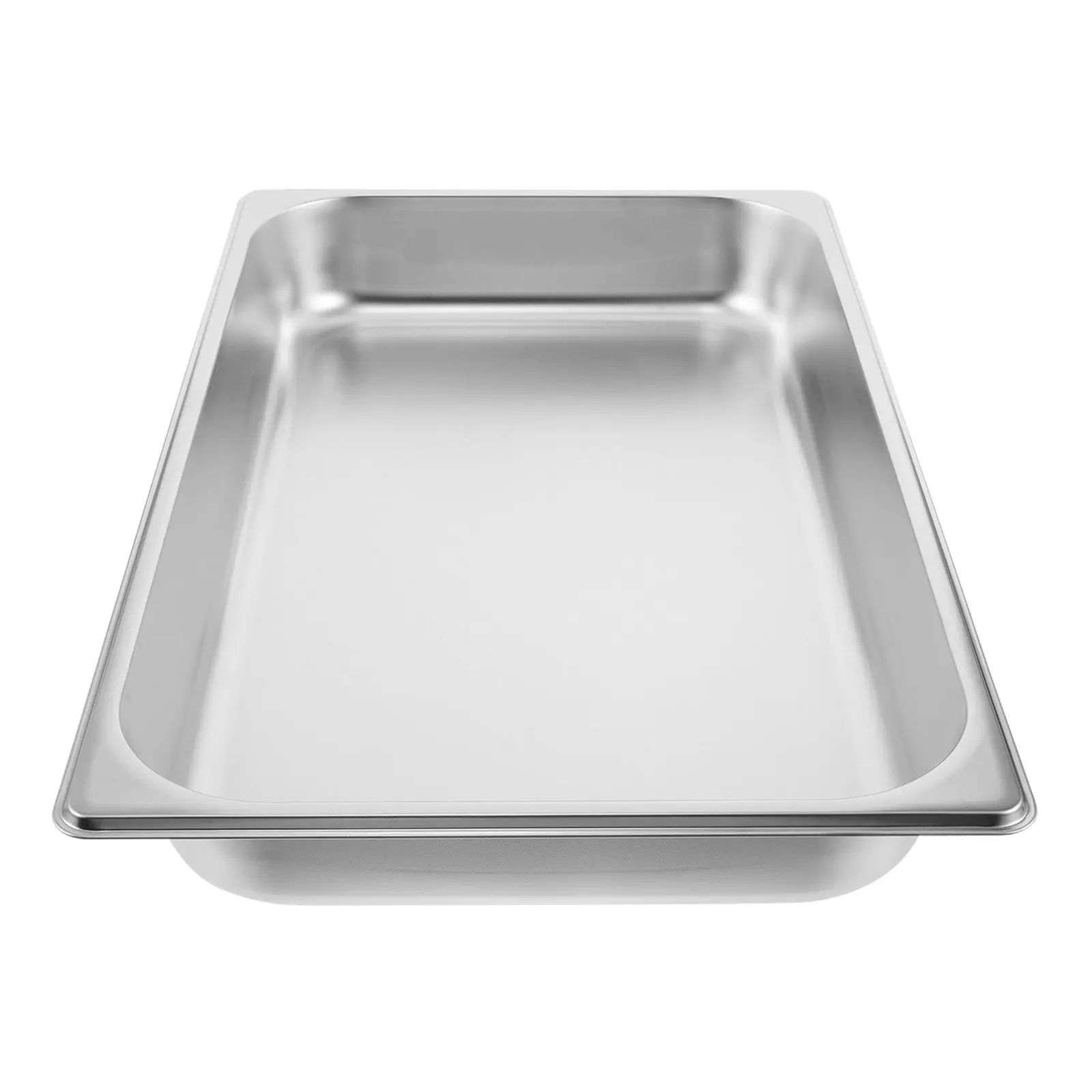Stainless Steel Buffet Warmer Tray 20.8x12.7x2.5 Commercial Food Warming Pan Catering Serving Tray Hotel Restaurant Steam Table