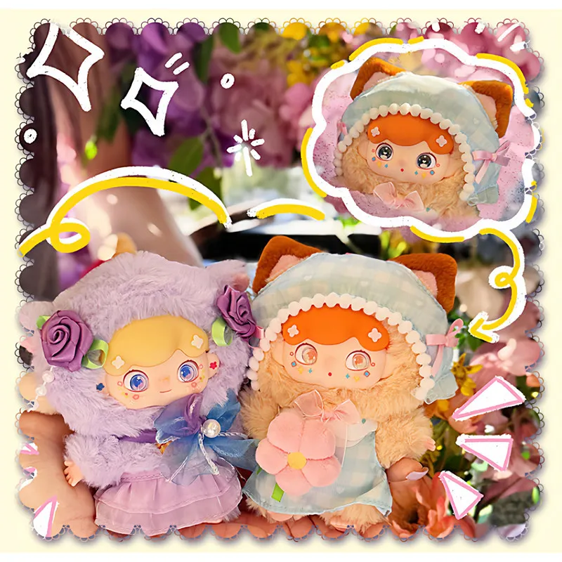

New Genuine Baby Billie V4 Let'S Play Together In The Spring Plush Blind Box Lovely Doll Doll Girl Bag Pendant Birthday Gifts