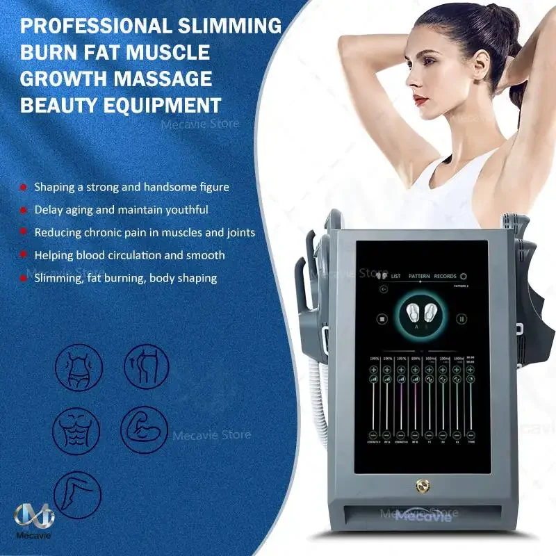 

EMSNOVA‌ Fat Removal Beauty Tool‌ Contouring Machine Electromagnetic Pelvic Slimming RF Fat Removal Muscle Body Trainer‌ Safe