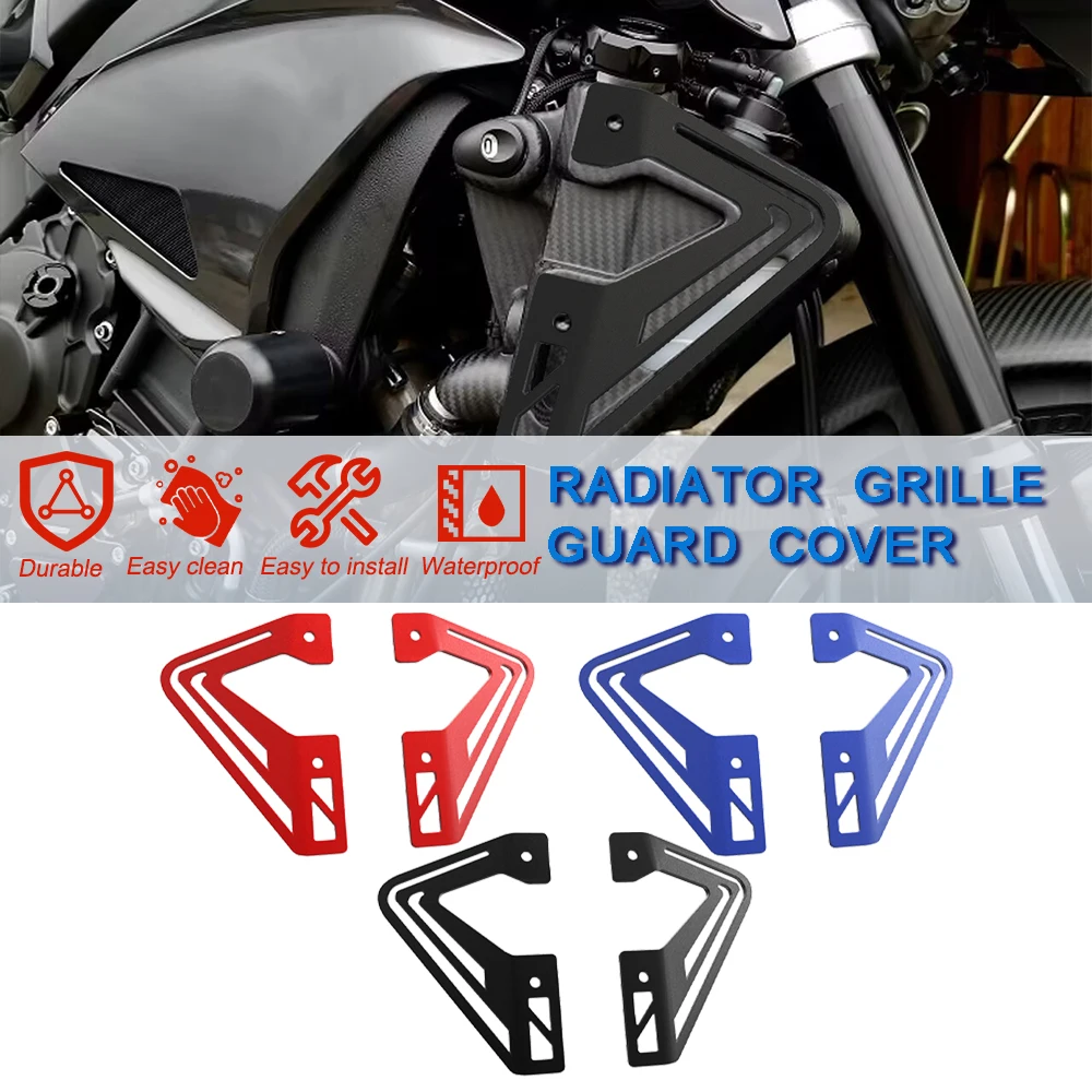 

FOR YAMAHA FZ10 FZ 10 MT-10 MT10 MT 10 2018 2019 2020 2021 Side Radiator Grille Cover Guard Protector Motorcycle Accessories New