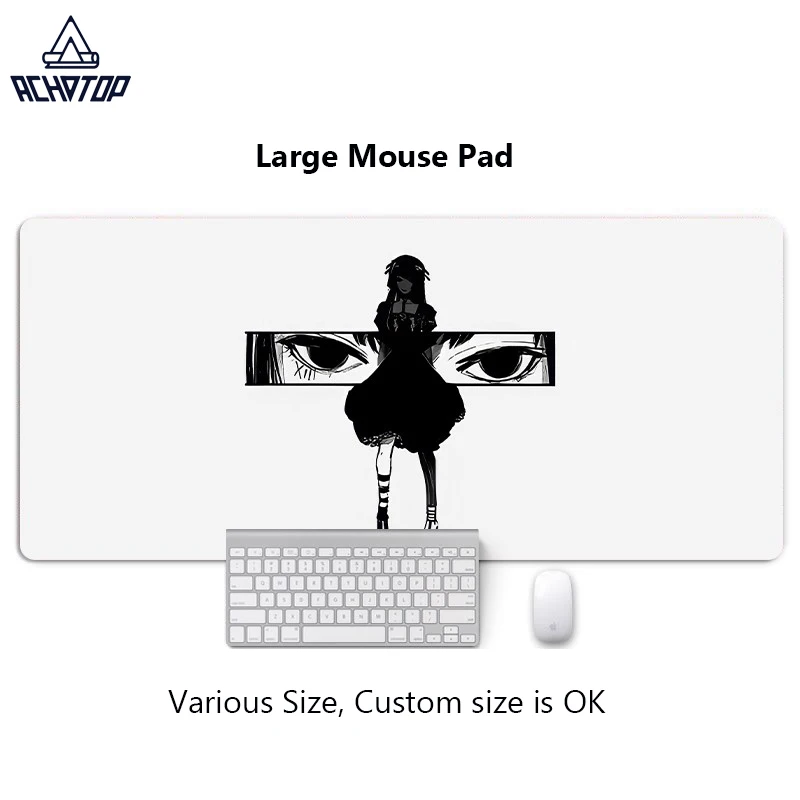 

Eye Girl XXL Mouse Pad Gaming MousePad Large Mouse pad Gamer Mause Carpet PC Desk Mat keyboard pad Computer Mouse Pad