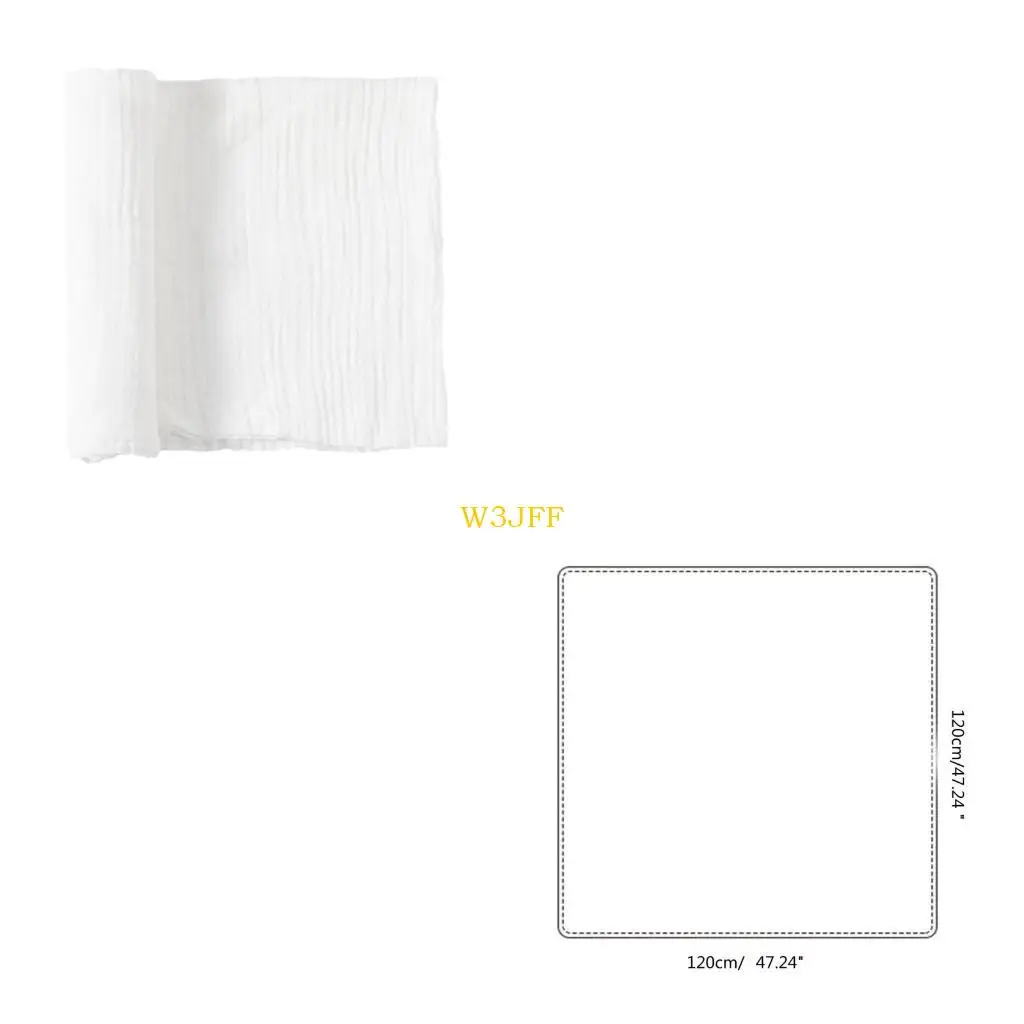 

W3JF Newborn Receiving Blanket Wrapping Blanket for Baby Wrap Towel Skin-Friendly Thick Swaddling Blanket Infant Shower Gift