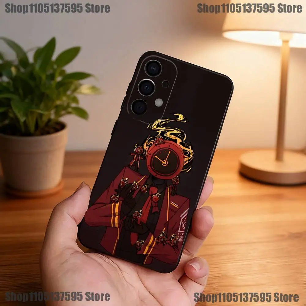 L-Limbus Company Game Phone Case For Samsung S25,S24,S21,S22,S23,S30,Ultra,S20,Plus,Fe,Lite,5G Black Cover