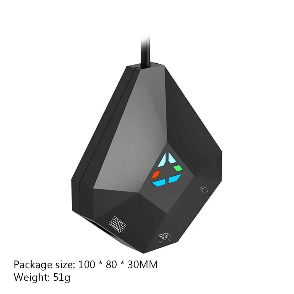 Keyboard and Mouse Adapter USB Connection Gaming Mouse and Keyboard Converte for PS4/PS3/Xbox One/Xbox 360/Switch Console