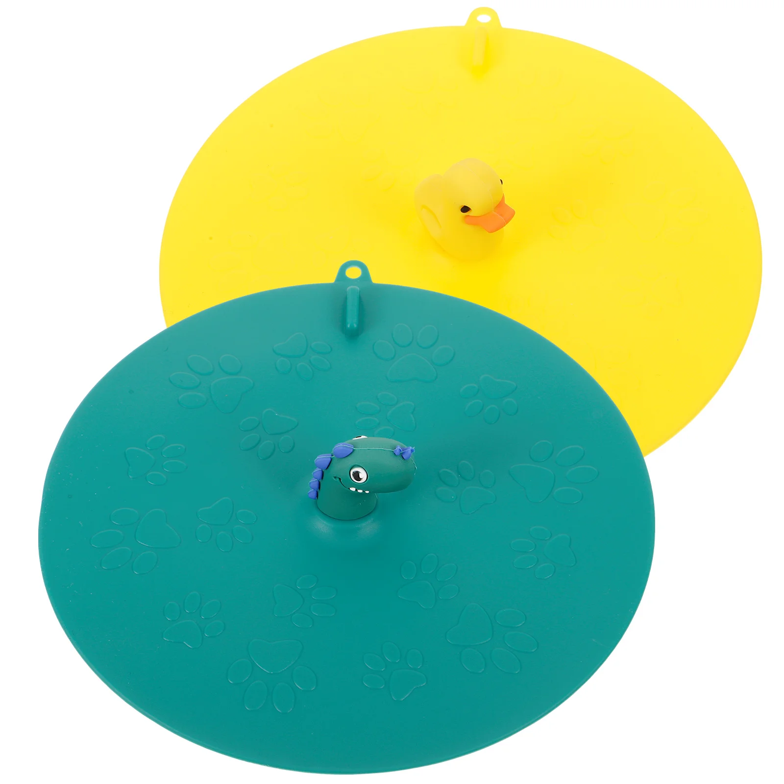 

2pcs Silicone Bathtub Stoppers Universal Tub Drain Stopper Leak-Free Cartoon Bath Stoppers For Bathroom Kitchen Sinks Universal