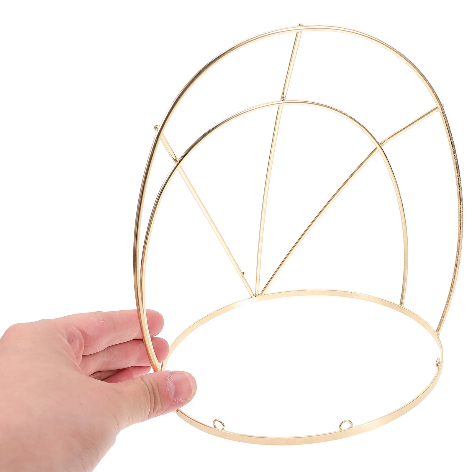 

Hair Crown Frame Gold Metal Headdress Rack DIY Ancient Style Headpiece Making Accessory Traditional Chinese Display Stand