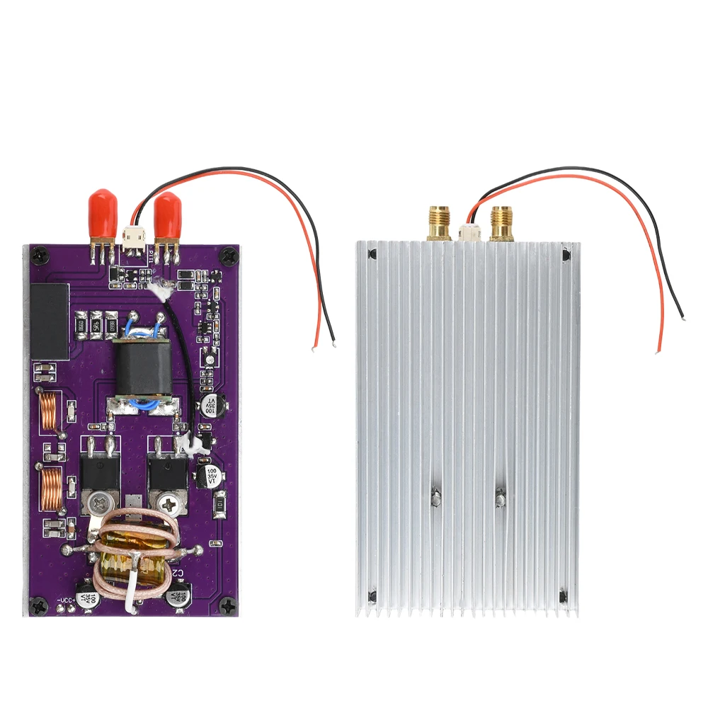 

DC 12-15V 15W-25W Portable Shortwave Power Amplifier Module Transceiver With Low-pass Filter Supporting 2MHz-30MHz Frequencies