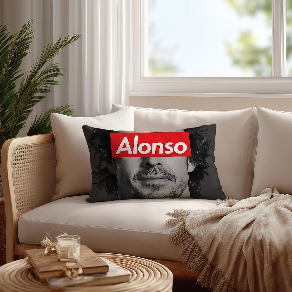 وسادة مضحكة غطاء ألونسو أريكة غرفة المعيشة مكتب وسادة مستطيلة مقهى المنزل سانت الفراش فرناندو ضرب المنتج